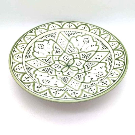 keramisk fad Grøn 35,40cm