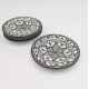 keramisk fad sort/hvid 22,27,35,41cm keramisk fad sort/hvid 22,27,35,41cm