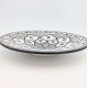 keramisk fad sort/hvid 22,27,35,41cm keramisk fad sort/hvid 22,27,35,41cm