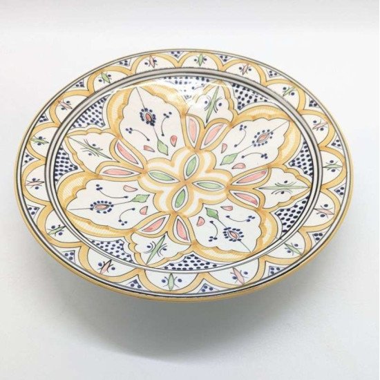 Keramisk fad - Sand Ø 35,40cm