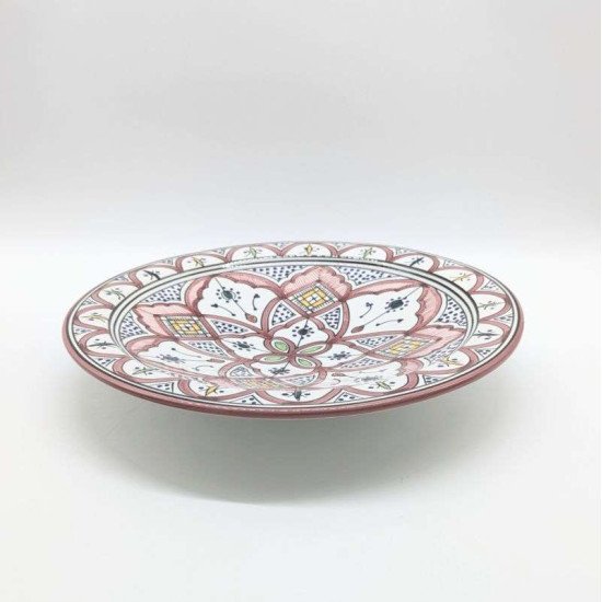 keramisk fad Hallonrosa 35,40cm