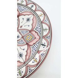 keramisk fad Hallonrosa 35,40cm