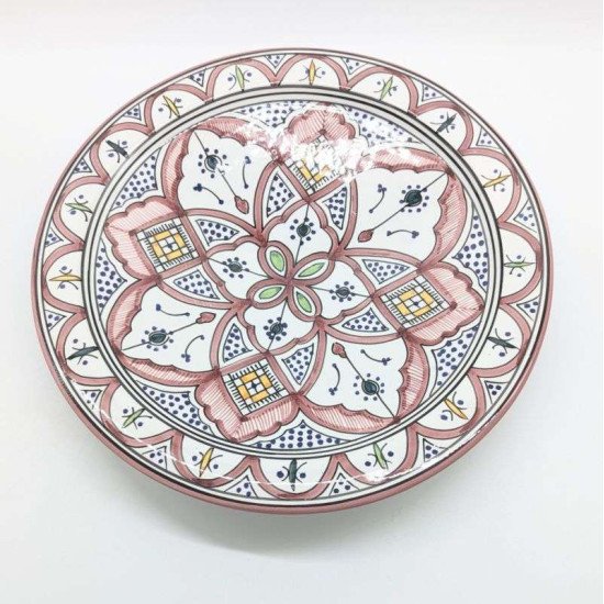 keramisk fad Hallonrosa 35,40cm