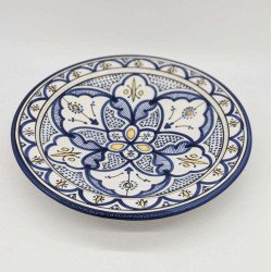 keramisk fad Blå -hvid 35,40cm