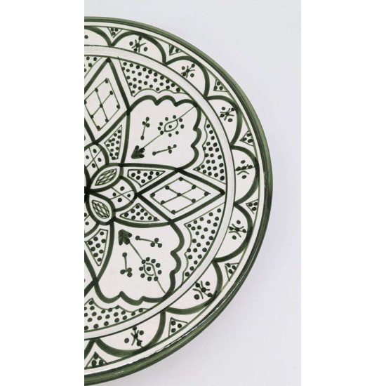 keramisk fad Grøn 35,40cm