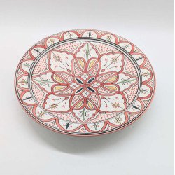 Keramisk fad - RØD Ø 35,40cm