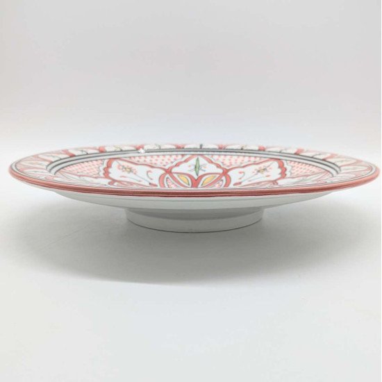 Keramisk fad - RØD Ø 35,40cm