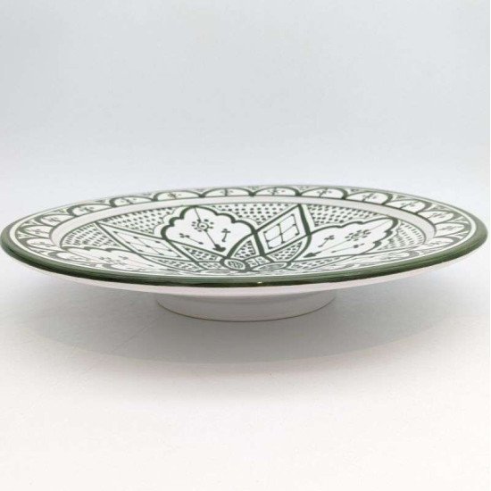 keramisk fad Grøn 35,40cm