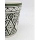 Keramisk potte Ø22 cm - Klassisk grøn Keramisk potte Ø22 cm - Klassisk grøn