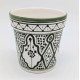 Keramisk potte Ø16,5 cm - Klassisk grøn Keramisk potte Ø16,5 cm - Klassisk grøn