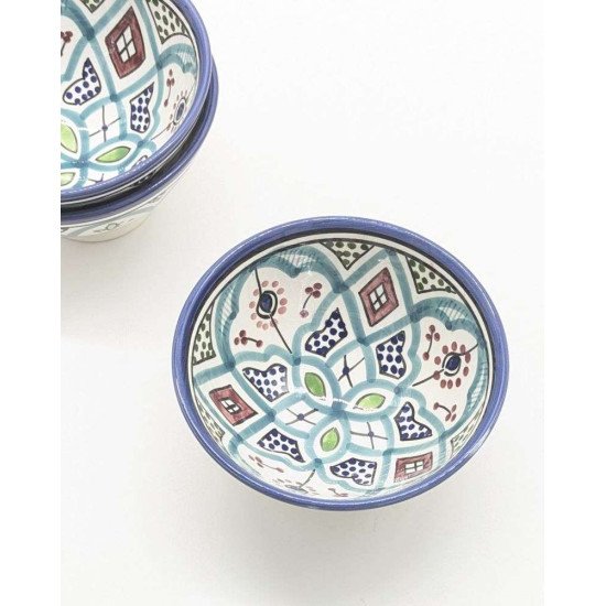 Marokkansk Keramik skål –  Bleuciel10,15,18,27cm