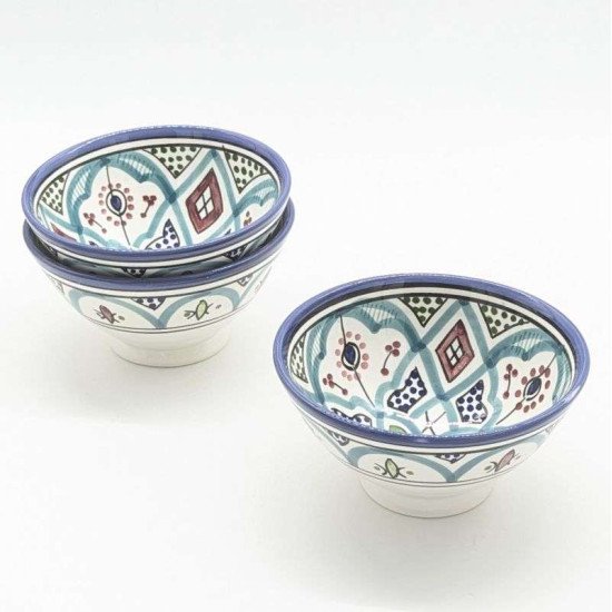 Marokkansk Keramik skål –  Bleuciel10,15,18,27cm