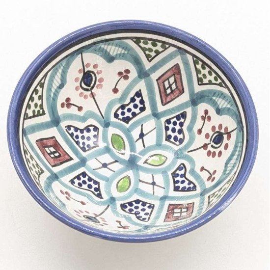 Marokkansk Keramik skål –  Bleuciel10,15,18,27cm