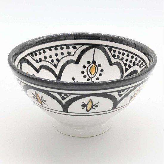 Marokkansk Keramik skål –  multisort 10,15,18,27cm