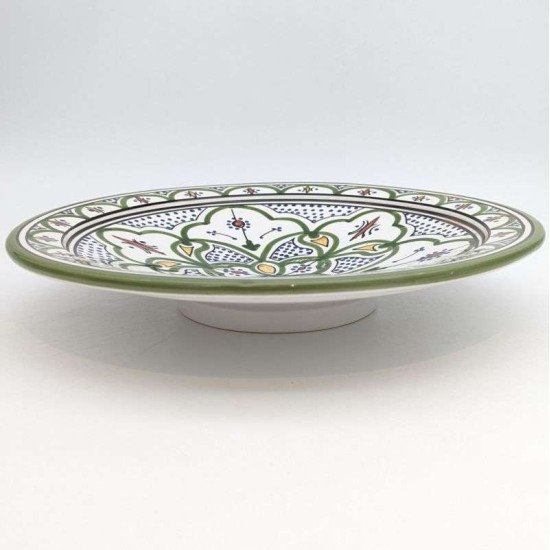 Keramiktallerken 27cm MultiGrøn