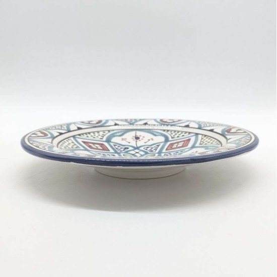 Keramiktallerken 27cm -Bleu ciel