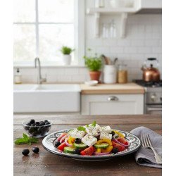 Keramisk Fad Multisort  35,40cm