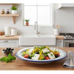 keramisk fad Bleu Ciel 35,40cm